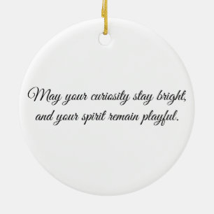 Eye of the Monkey – Gaze Collection Ceramic Tree Decoration