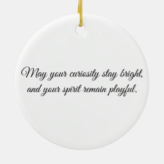 Eye of the Monkey – Gaze Collection Ceramic Tree Decoration