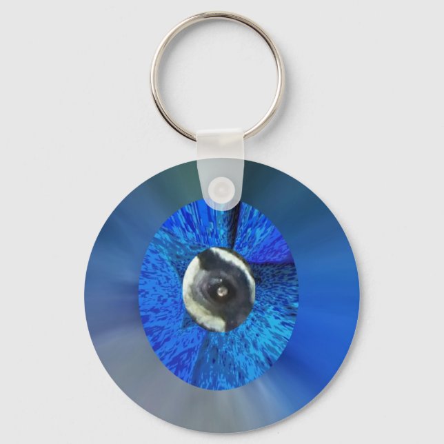 Eye of the Peacock Key Ring (Front)