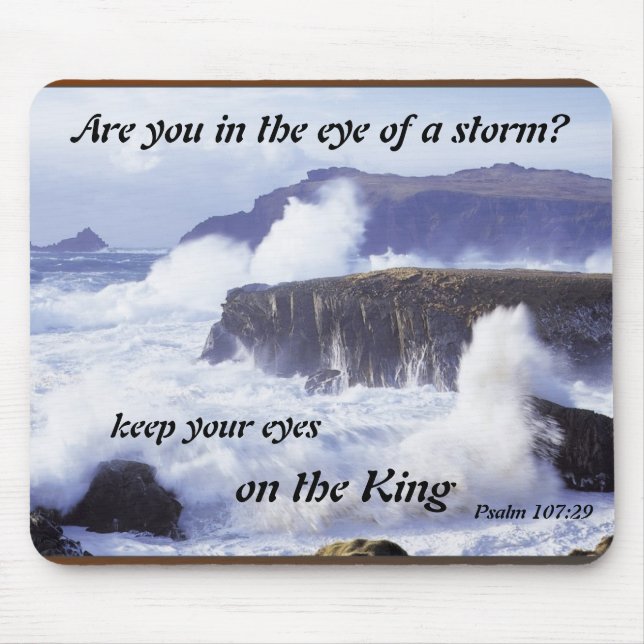 Eye of the Storm Mousepad (Front)