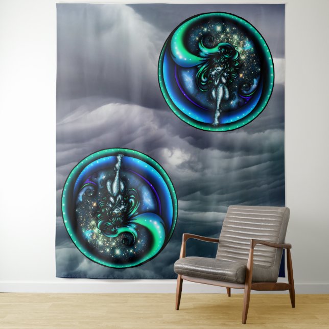 Eye of the Storm Tapestry (In Situ)