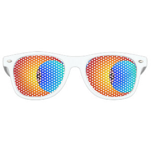 Eye Of The Sun Retro Party Shades