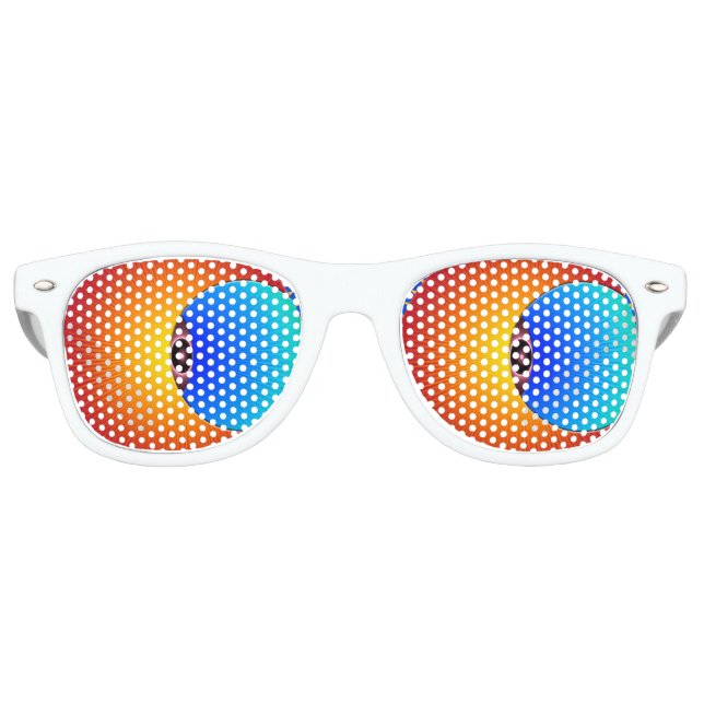 Eye Of The Sun Retro Party Shades (Front)