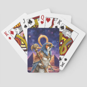 Eye of the Sun – The Eternal Falcon of the Desert Playing Cards