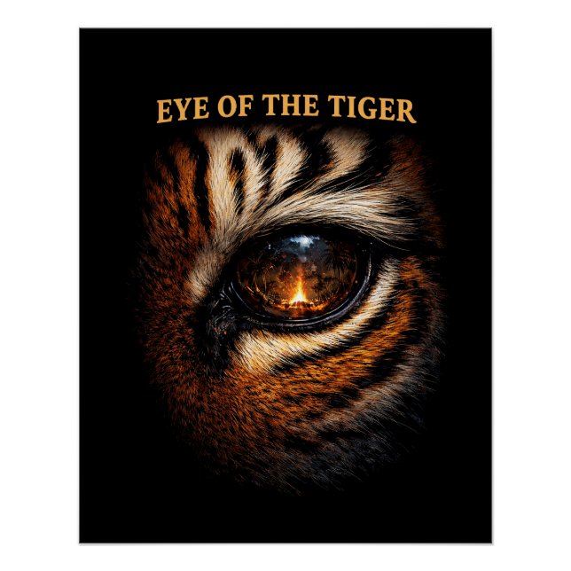 Eye of the Tiger Poster (Front)