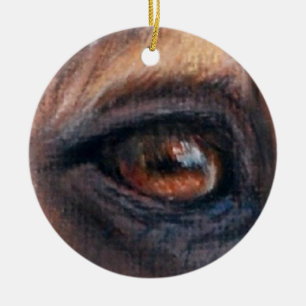Eye of Tres Ceramic Tree Decoration