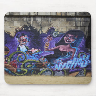 Eye On Fork Mouse Pad