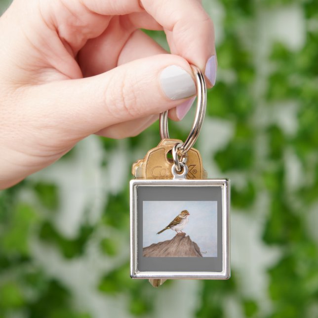 Eye on the Sparrow Keychain (Hand)