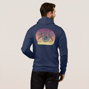Eye on the World – Nature & Earth Art Hoodie