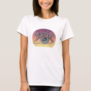 Eye on the World – Nature & Earth Art T-Shirt