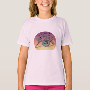 Eye on the World – Nature & Earth Art T-Shirt