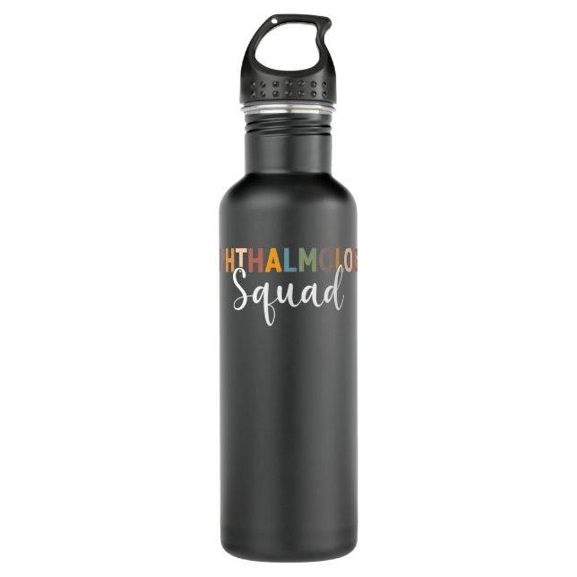 Eye Ophthalmologists - Ophthalmology Squad - Eye  710 Ml Water Bottle (Front)