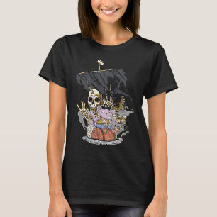 Eye Patches Pirate Cat T-Shirt