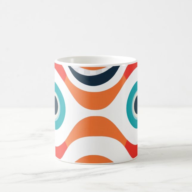 Eye pattern  coffee mug (Center)