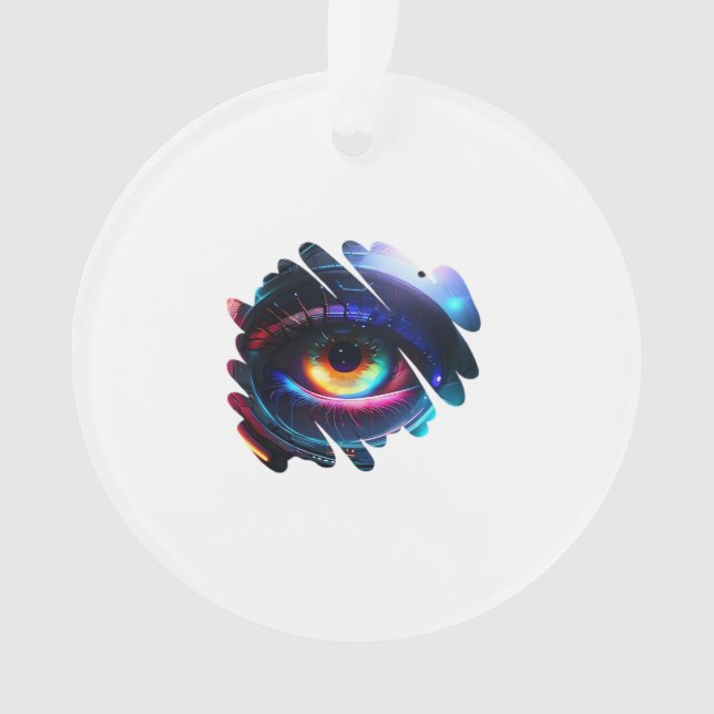 Eye - Peekaboo Ornament (Front)