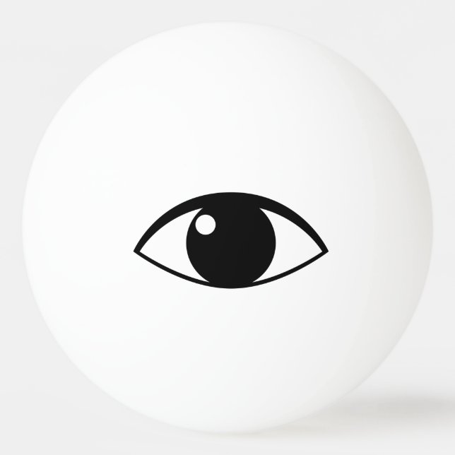 Eye ping pong ball (Front)
