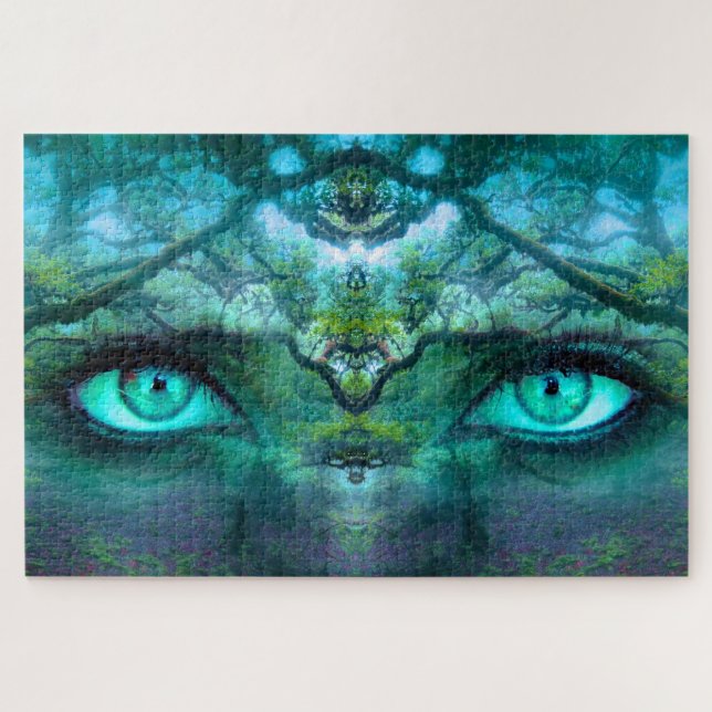 Eye Roots Jigsaw Puzzle (Horizontal)