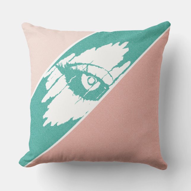 Eye See You Throw Pillow (Front)