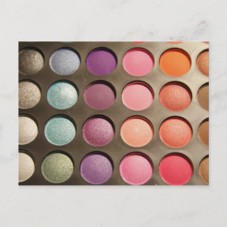 Eye shadow postcard