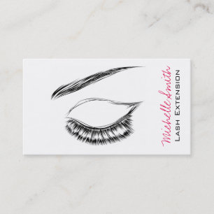 Eye Sketch Mascara Lash Extension Business Card