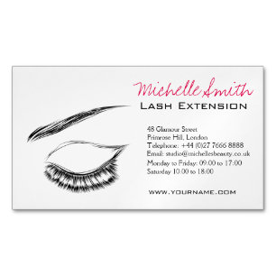 Eye Sketch Mascara Lash Extension Magnetic Business Card