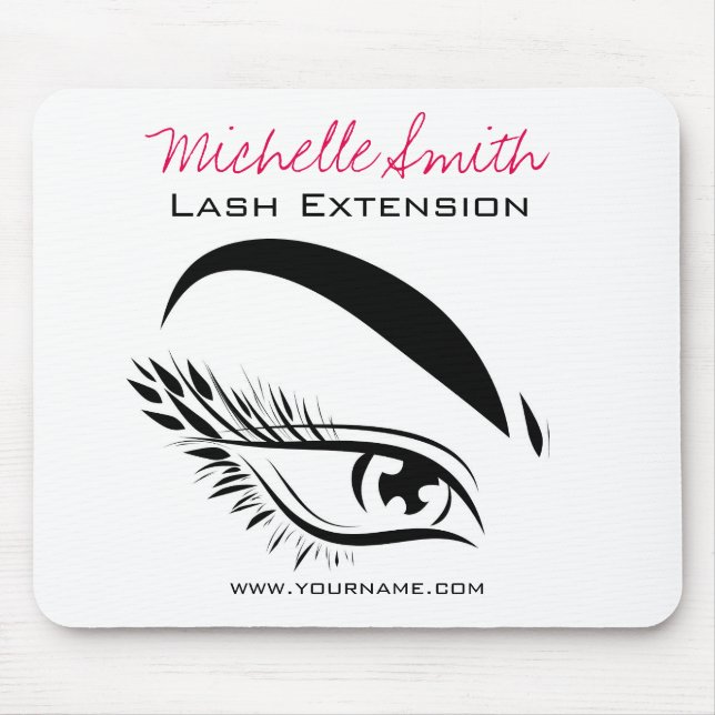 Eye Sketch Mascara Lash Extension Mouse Pad (Front)