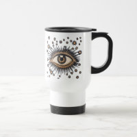 Eye Stars Moon Celestial Nouveau