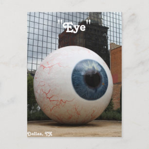 Eye Statue # 4 Postcard