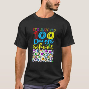 Eye Survived 100Th Day Of School T-Shirt