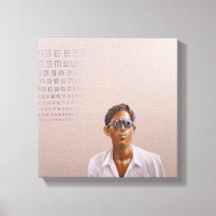 Eye Test 3 Medinipur India Canvas Print