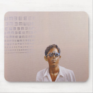 Eye Test 3 Medinipur India Mouse Pad