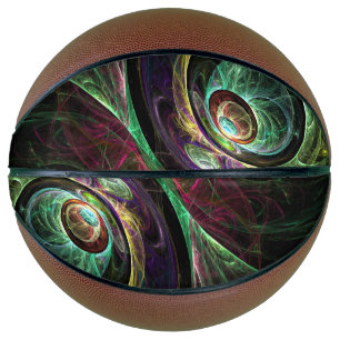 Eye to Eye Abstract Art Basketball