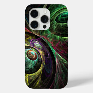 Eye to Eye Abstract Art iPhone 15 Pro Case