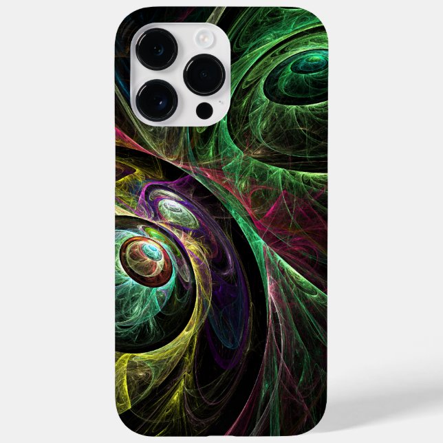 Eye to Eye Abstract Art Case-Mate iPhone Case (Back)