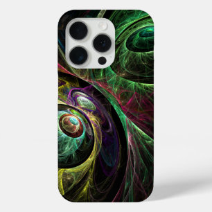 Eye to Eye Abstract Art iPhone 15 Pro Case
