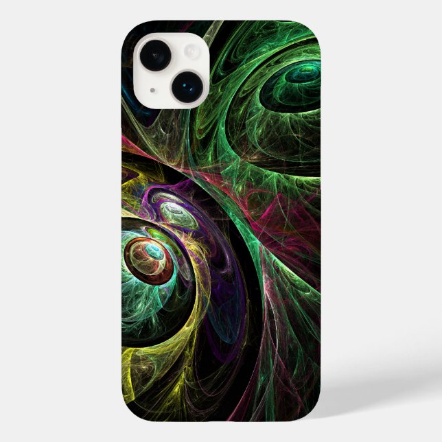 Eye to Eye Abstract Art Case-Mate iPhone Case (Back)