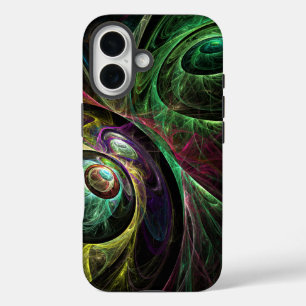 Eye to Eye Abstract Art iPhone 16 Case