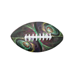 Eye to Eye Abstract Art Football