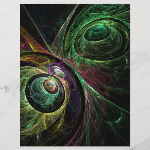 Eye to Eye Abstract Art Letterhead