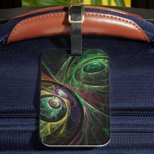 Eye to Eye Abstract Art Luggage Tag