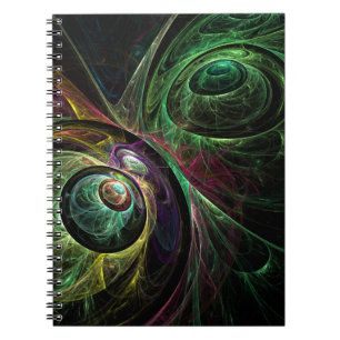 Eye to Eye Abstract Art Notebook