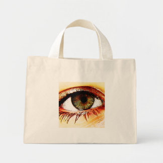 Eye ttcna mini tote bag