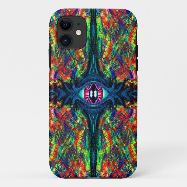 Eye Twisted and Trippy Case-Mate iPhone Case (Back)