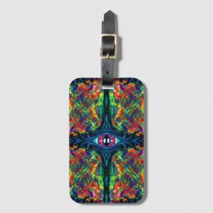 Eye Twisted and Trippy Painting Luggage Tag