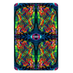 Eye Twisted and Trippy Painting Magnet
