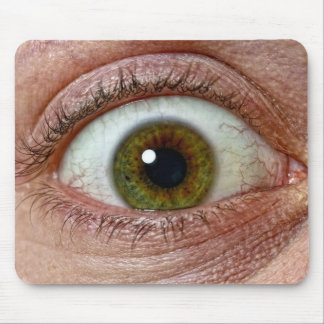 eye wide open mouse pad