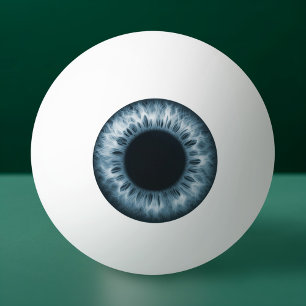 Eyeball blue iris eye funny prank joke novelty ping pong ball
