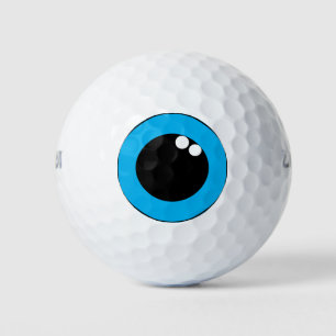 Eyeball Blue Iris Funny Golf Balls