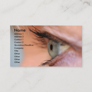 Eyeball Business Card