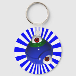 eyeball key ring